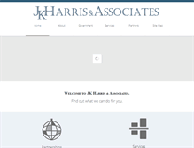 Tablet Screenshot of jkharrisassociates.com